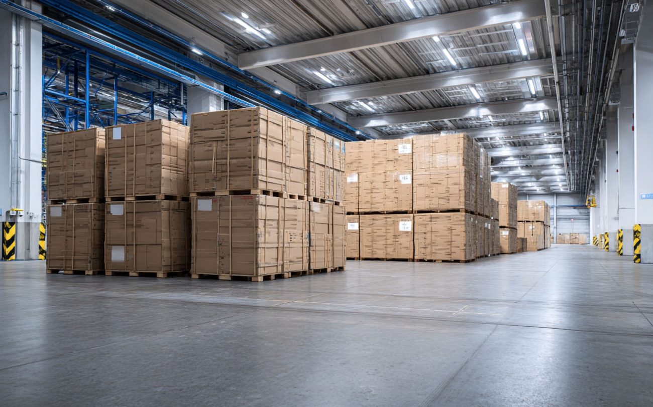 papkasser fra Polen til Danmark